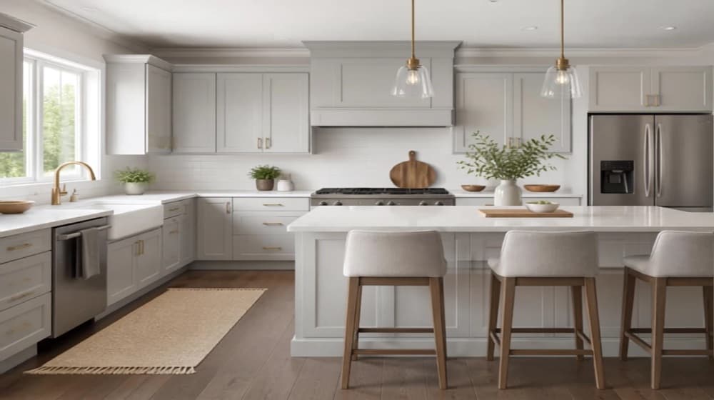 Liberty Beveled Light Grey