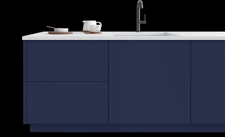 Ovela Catalina Designer Azul Marino Matte