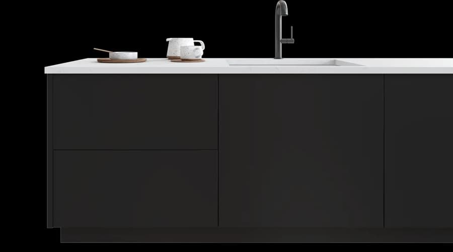 Ovela Catalina Designer Black Matte